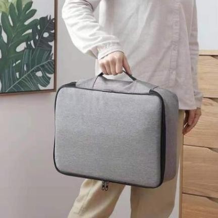 

READY Tas Dokumen Tempat Penyimpanan File Pasport Travel Bag Storage Box NEW