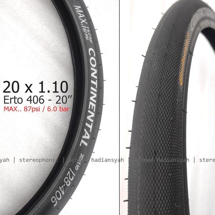 Ready Ban Luar 20inch Murni untuk Rims 406 untuk Wheelset 406 Ban Luar 406 NEW