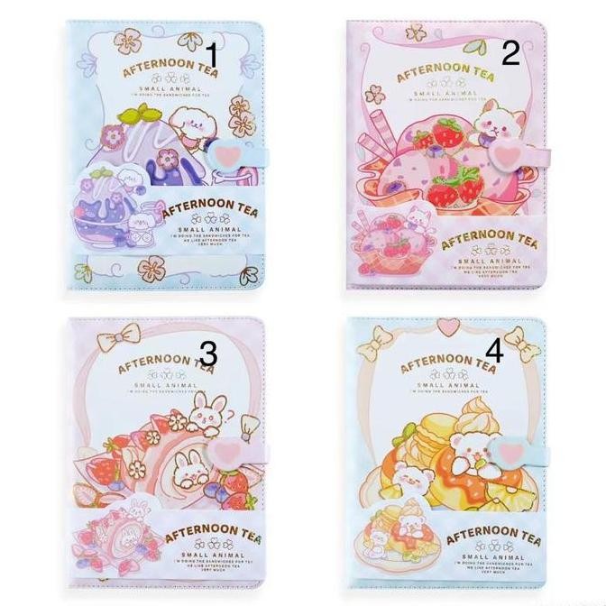

READY Diary / Notebook AFTERNOON TEA / Agenda Lucu Import NEW
