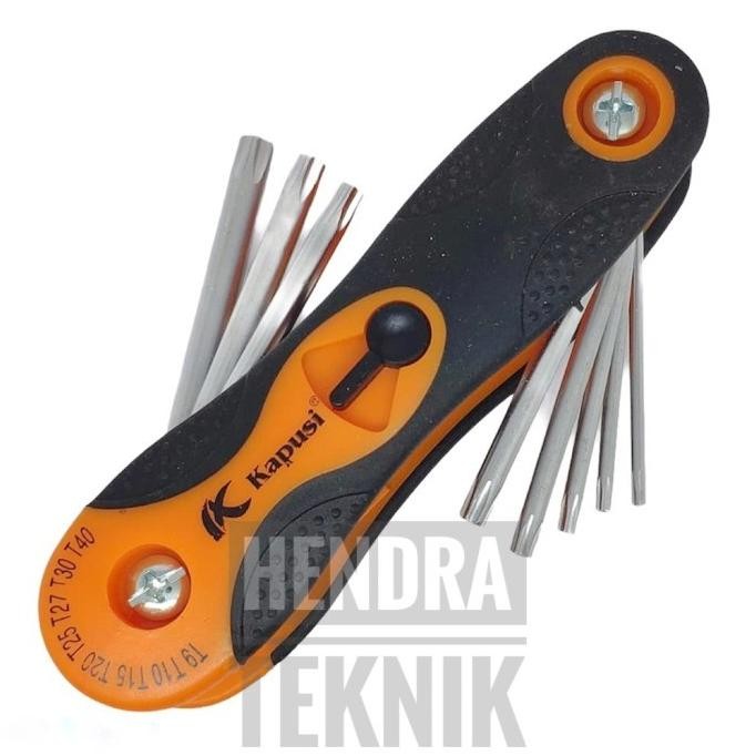 KNH - KUNCI L BINTANG LIPAT KUNCI L SET LIPAT 8PCS KUNCI L MODEL LIPAT MURAH