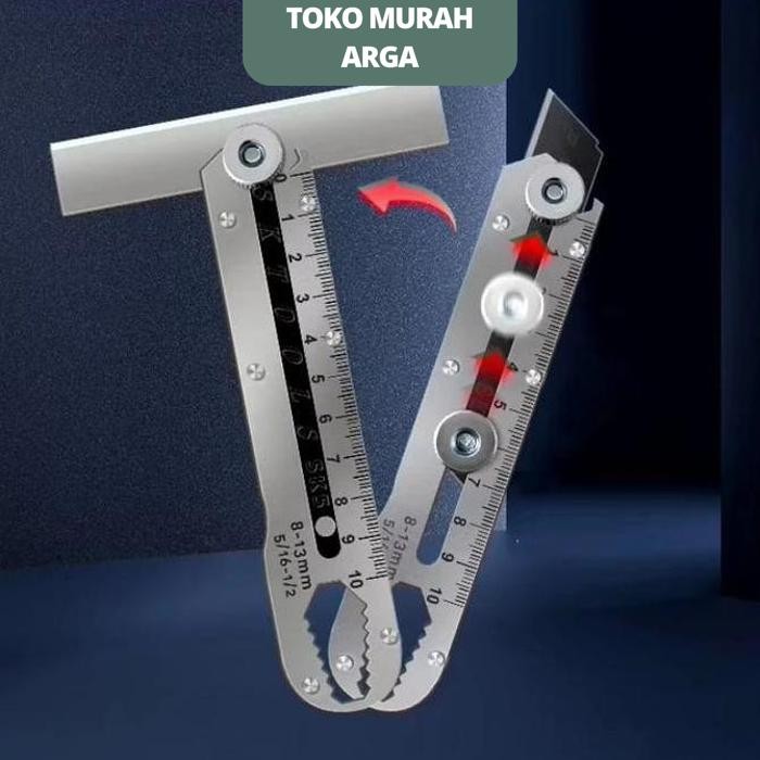 

CUTTER BESI 9IN1 9 IN 1 CUTTER 15MM PEMOTONG SERBAGUNA CUTTER BESI STAINLESS STEEL 9IN1 9 IN 1 CUTTER 15MM PEMOTONG SERBAGUNA ANTI KARAT PEMBUKA TUTUP BOTOL BAUT SKRUP PENGGARIS 10 CM UKUR WRENCH EDC KATER ISI REFILL CUTTER ISI 10 PCS 18MM KUNCI PAS 6 8 9