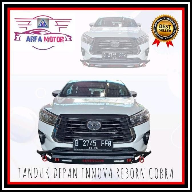 Tanduk Depan Innova Reborn Cobra Besi Bumper Depan Innova Reborn Cobra Sevene