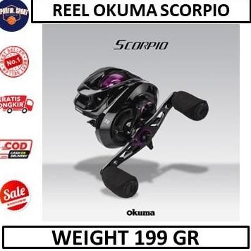 Tersedia Reel Okuma Scorpio BC Left Handle - REEL PANCING - ALAT PANCING -BAGUS