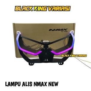 Tersedia Lampu Alis Depan NMAX New Frame Alis Drl Nmax New 2020-2022 Frame Alis Lampu Depan Nmax New
