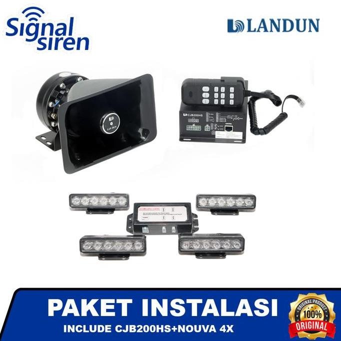 PAKET INSTALASI LANDUN CJB2OOHS + LANDUN NOUVA 4X