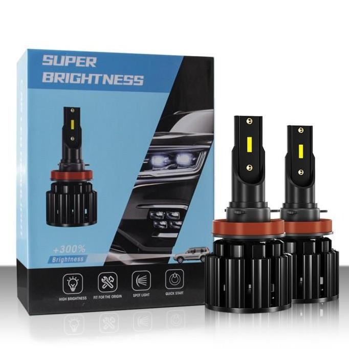 Tersedia Lampu Mobil LED HB3 9005 S8 Super bright white 10000 lumens 50 watt