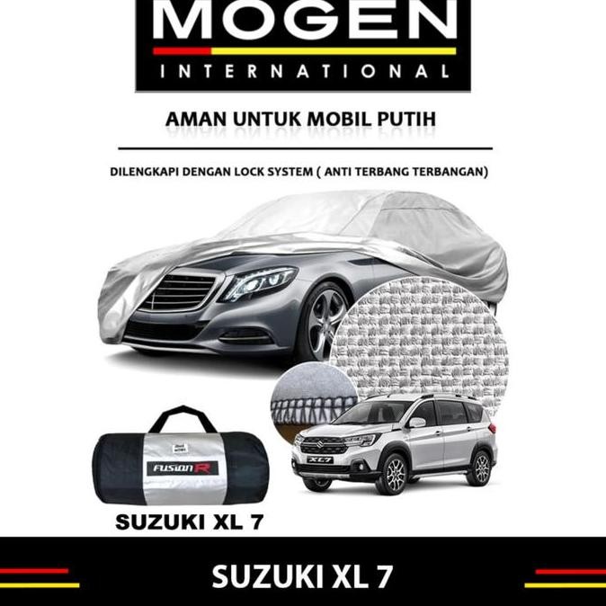 " Cover Mobil / Sarung Mobil Xl7 Xl 7 Merk Fusion R / Cover Mobil Putih "