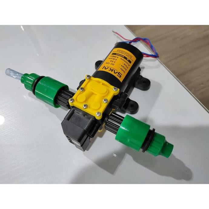 Dinamo Pump Pompa Air Sprayer Elektrik 12V Dc Water Pump Drat-Drat Kualitas Terbaik Harga Termurah