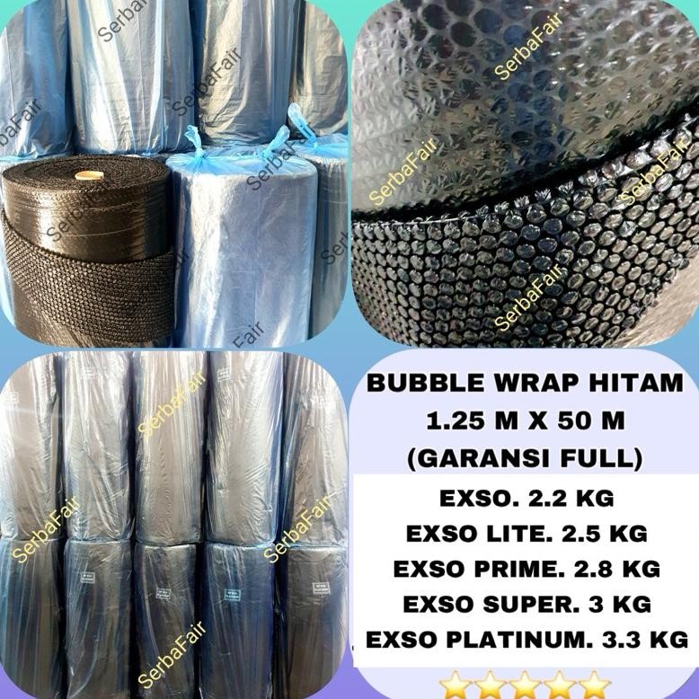 

Produk Baru!! Bubble Wrap Hitam 125cm x 50m Full Roll TERMURAH Kualitas Tebal Ekonomis