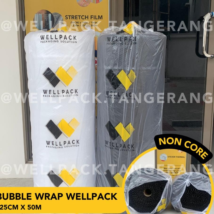 

Bubble Wrap Roll Paing Non Core Coreless Tanpa Core Hitam Bening 3Kg 27Kg 24Kg Me Wellpawp Setara Mp Gmp 125 X 50M 125Cm X 50M