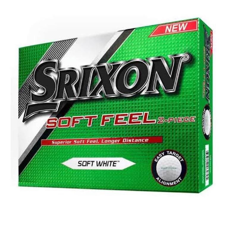 Bola Golf Srixon Softfeel & Bola Golf Srixon Distance New Box Isi 12Pcs - BALL GOLF SRIXON