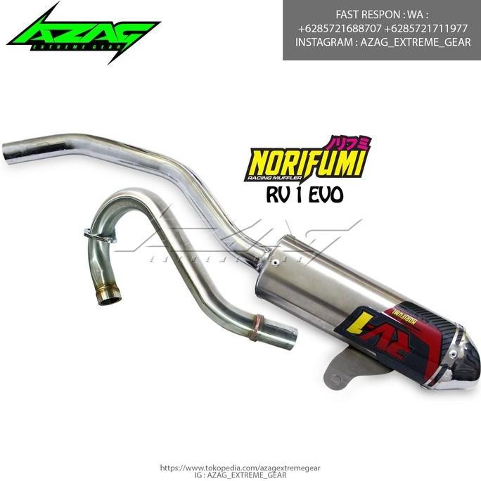 KNALPOT NORIFUMI RV 1 KLX DTRACKER