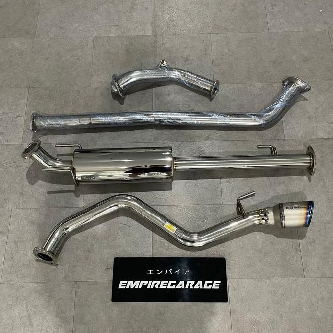JTC Titanium Downpipe Frontpipe Muffler Innova Fortuner 1GD 2GD FTV