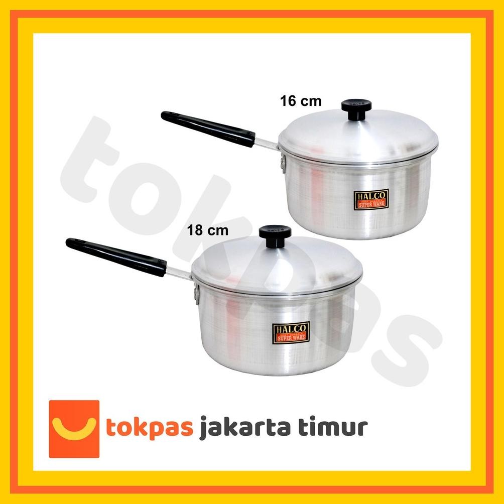 Panci Susu A 302 Halco Aluminium 16 18 Cm