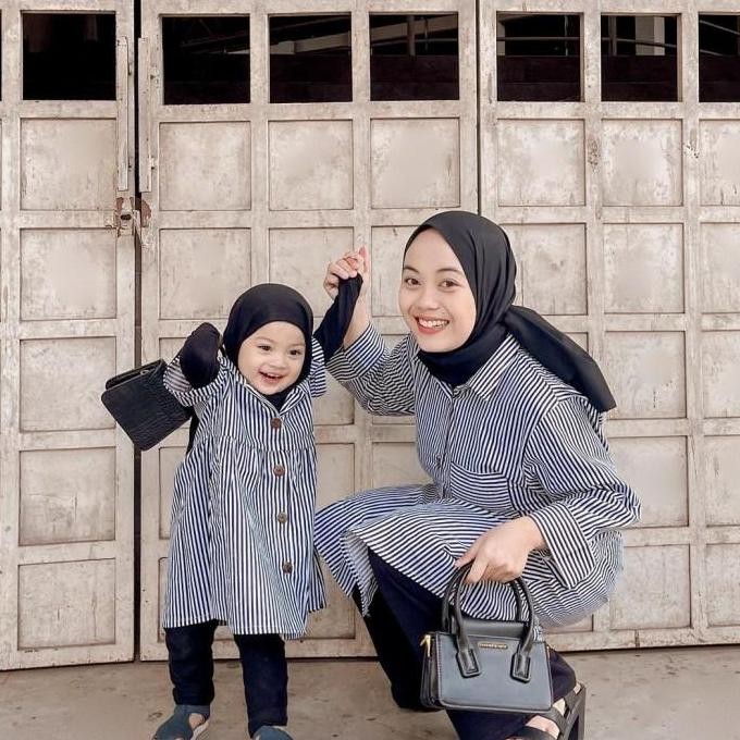 Promo Baju Couple Ibu Dan Anak Perempuan|Baju Kembaran|Dress Anak|Dress Bayi Cod