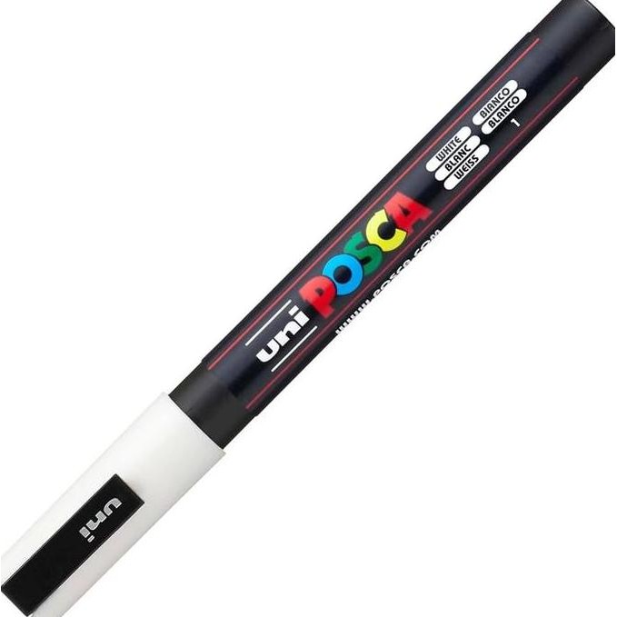 

UNI POSCA PAINT MARKER PC-3M - FINE POINT BULLET SHAPED 1,5MM PERALATAN SEKOLAN SPIDOL TERBARU ASLI 100% ORIGINAL OFFICIAL MODERN GARANSI BRAND TERLARIS DISKON GROSIR COD TREND 2025 NEGO BAYAR DI TEMPAT DISKONGRATISONGKIR