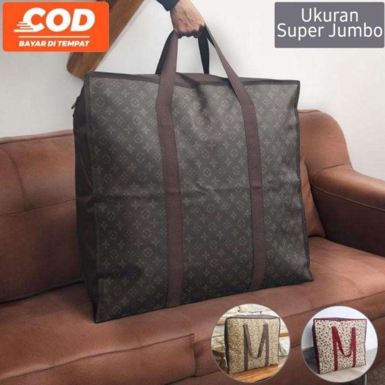 Tas Loundry Super Jumbo Besar Tas Wadah Pakain Ukuran Jumbo Tas Duffel Tas Kranjang Baju Tenteng Tas