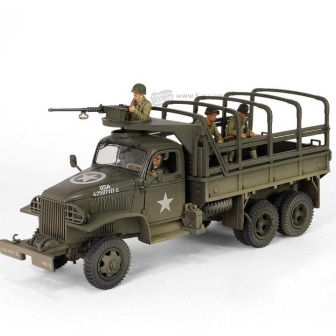 Diecast Truck Us Army Cckw 353B May 1944 Weymouth 1/32 By Fov