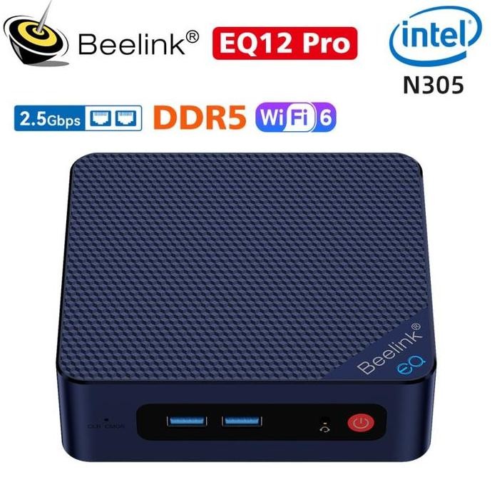 Mini Pc Beelink EQ12 PRO I3-N305 DDR5 16/500GB SSD NVMe Windows 11 Pro