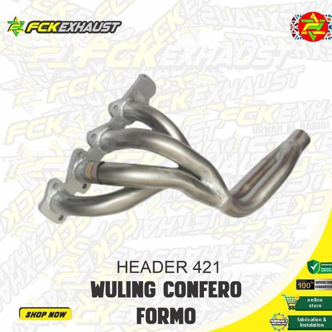 Header 421 Wuling Confero Wuling Formo Knalpot Mobil FCK Exhaust