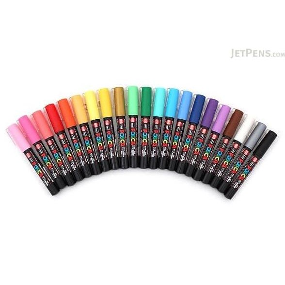 

UNI POSCA POSTER PAINT MARKER PENS PC 5M MEDIUM PERALATAN SEKOLAN SPIDOL TERBARU ASLI 100% ORIGINAL OFFICIAL MODERN GARANSI BRAND TERLARIS DISKON GROSIR COD TREND 2025 NEGO BAYAR DI TEMPAT DISKONGRATISONGKIR