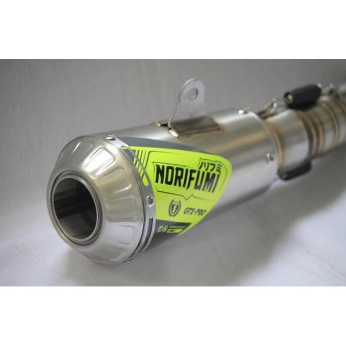 Knalpot Ori Norifumi GTX Pro Stainless -  Jupiter Vega Grasstrack