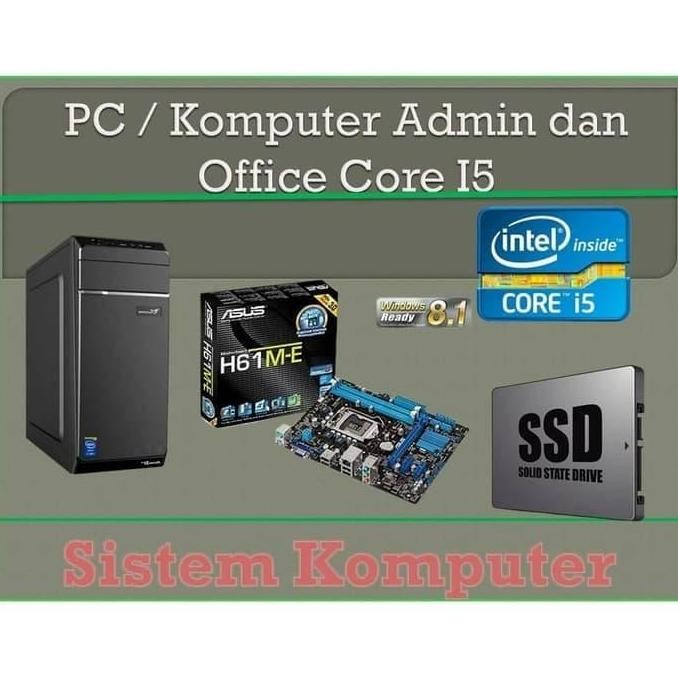 PAKET PC KANTOR I5 6500 Ram 8GB Request Bambang