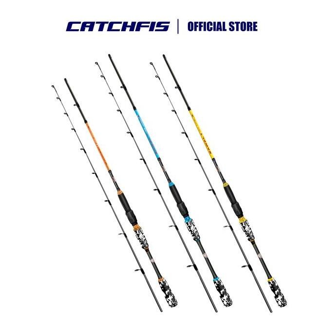Tersedia Catchfis - Joran Pancing Bawal 1.50m s/d 1.80m Fishing Rod Carbon Fiber Joran Pancing Spinn