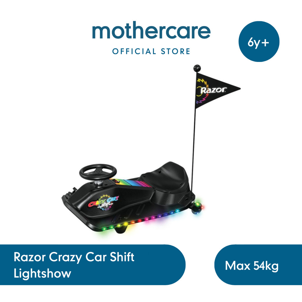 Razor Crazy Cart Shift Lightshow - Mainan Outdoor Ride On Anak