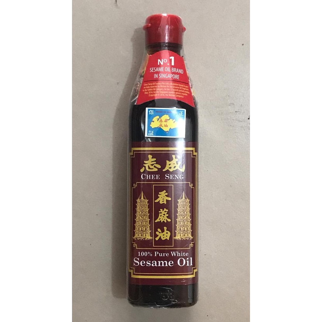 

Minyak Wijen Chee Seng Pagoda 375Ml