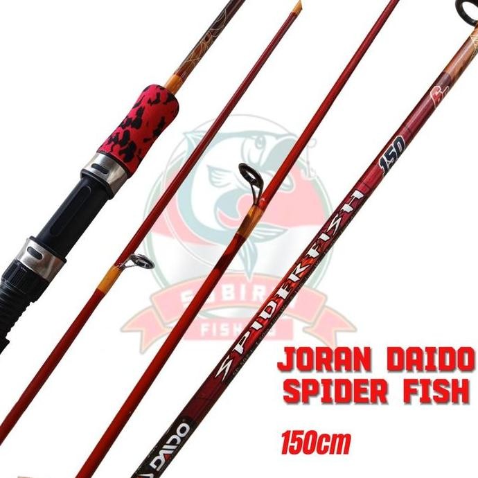 Tersedia Joran pancing daido spiderfish 150cm