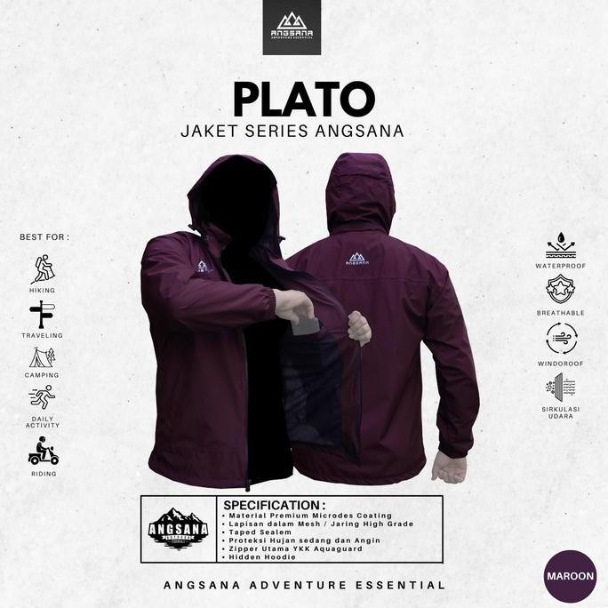 Jaket Angsana Seri Waterproof Breathable Harian