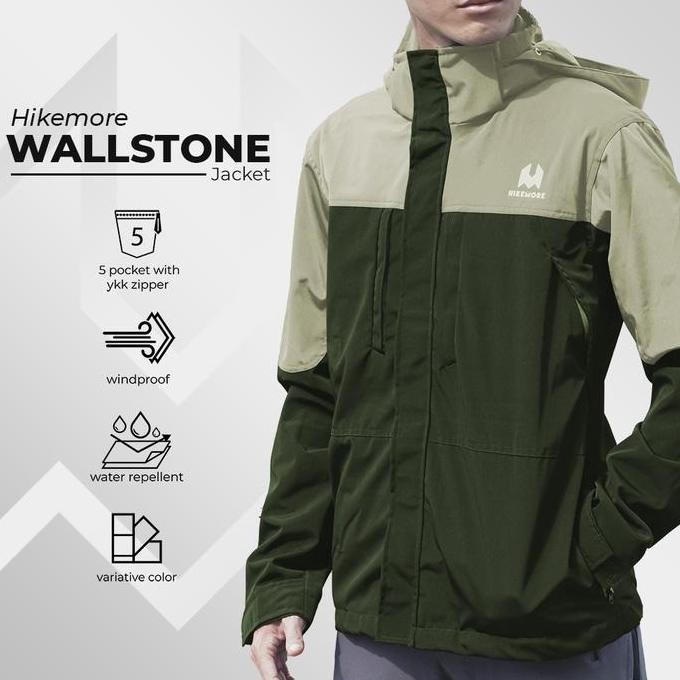 Jaket Gunung Hikemore Wallstone Original Sport