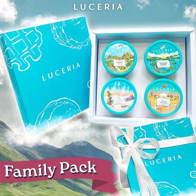 

Family Pack (4 Pints) By Luceria Gelato