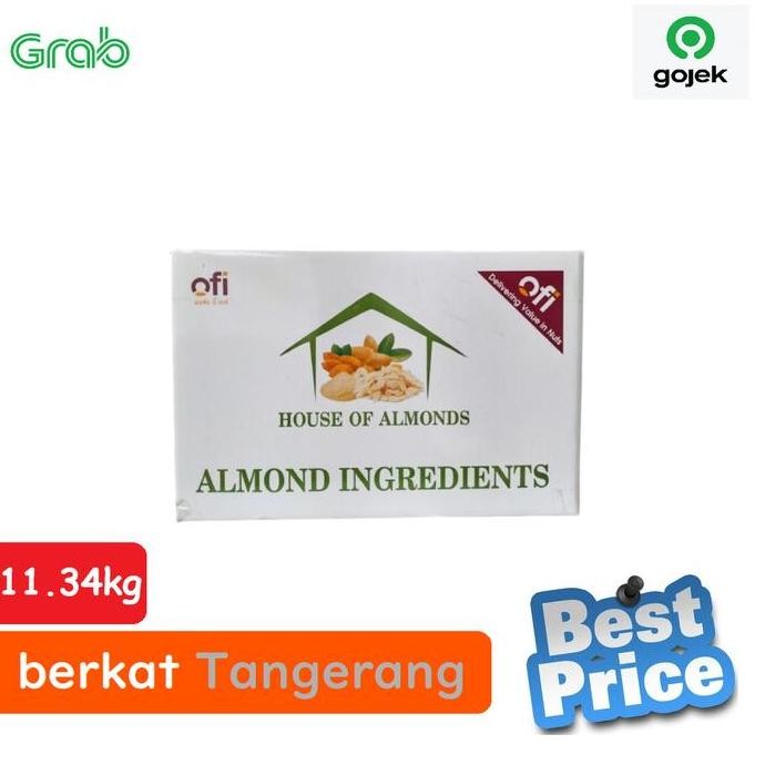 

Almond Slice Tipis Repack 100 250 500 1000 Gram