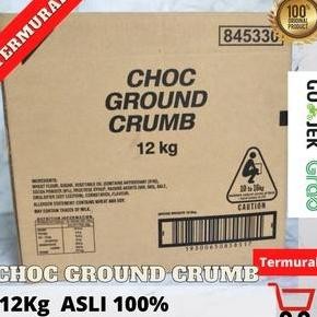 

Choc Ground Crumb / Bubuk Cookies Halus 12 Kg |1 Dus Asli 100% Nabisco