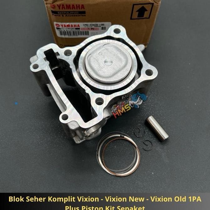 Blok Seher Komplit Vixion Vixion New Vixion Old 1PA Plus Piston Kit Ring Seher Sepaket
