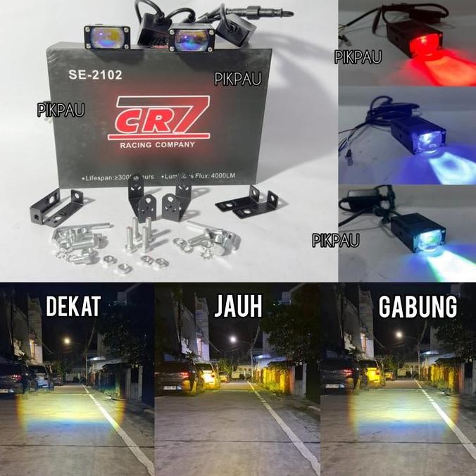 Tersedia Lampu Tembak CR7 SE2102 Mini Laser Original