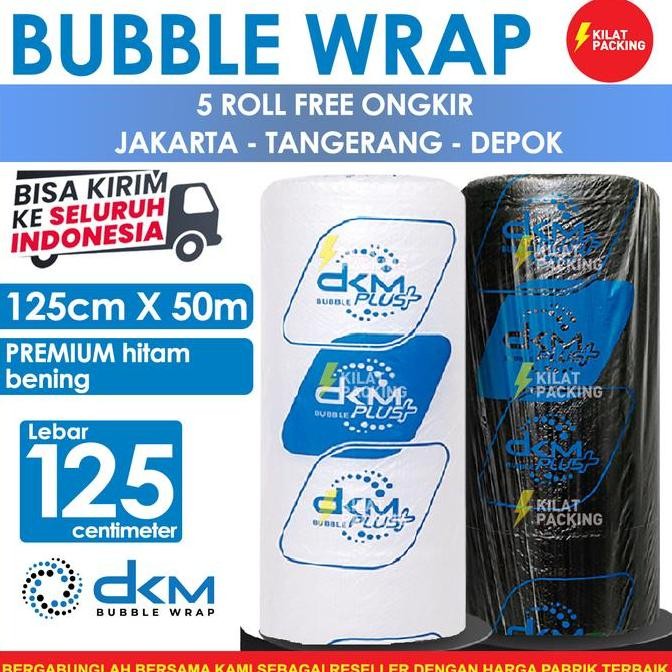 

ready stock PLASTIK BUBBLE WRAP PREMIUM BUBBLE WRAP BABEL WRAP 125CM X 50M /ROLL