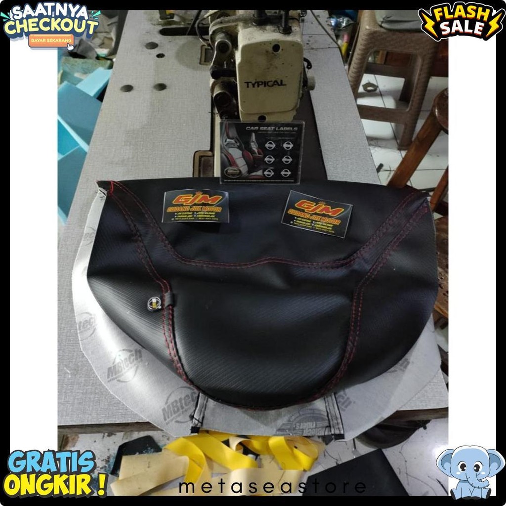 Kulit Jok Custom Bahan Mbtech Vario 160/125/150 Beat Fi Scoopy Fino Genio Diskon Setengah Harga