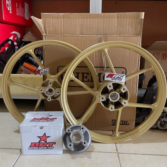 VELG CHEMCO BRT 160 160 RING 17 MX KING SONIC GTR SATRIA DOUBLE DISC