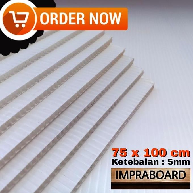 

baru Impraboard 5mm 75 x 100 cm