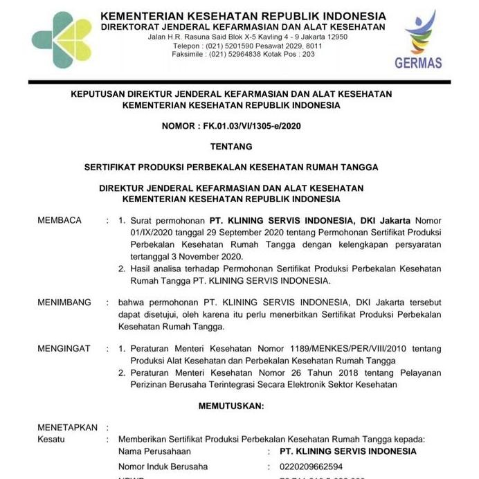 ready  Klin's Cement Remover