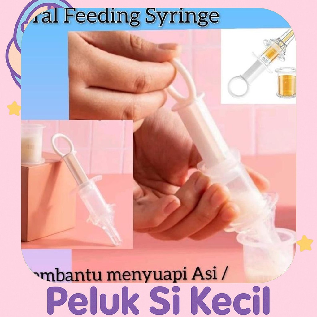 Terbaru Oral Feeding Syringe / Alat Bantu Menyuapi Asi Atau Obat Untuk Anak Bayi / Feeding Syringe N