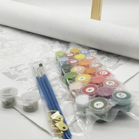 

ready Painting by Numbers Starry Night Home Decor Paint By Number