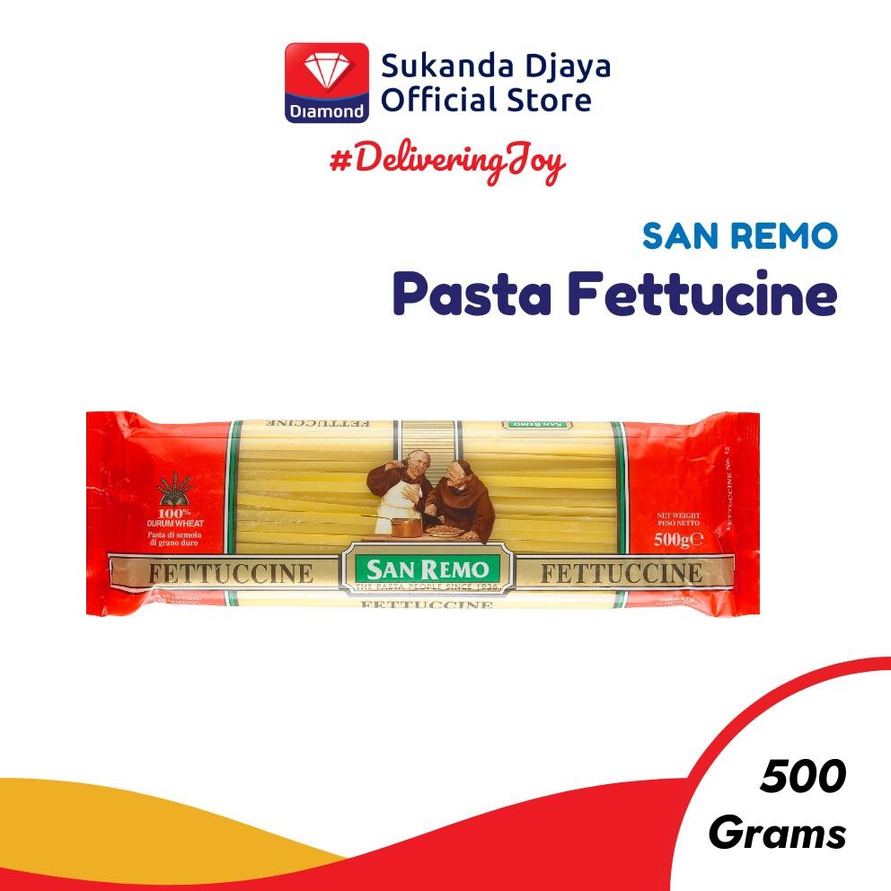 

ready San Remo Pasta Fettucine 500 Gr murah