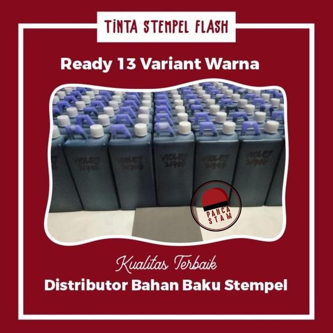 

1,2 Kg (Refill) Tinta Stempel Flash/Warna - 13 Warna