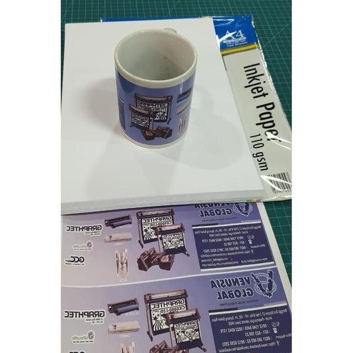 

baru Inkjet Paper 110gsm ukuran A4 isi 100 lembar