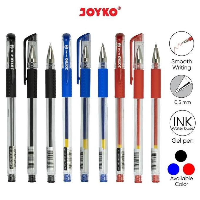 

1Lusin Pulpen Gel Pen Pena Jel Jk100Nt