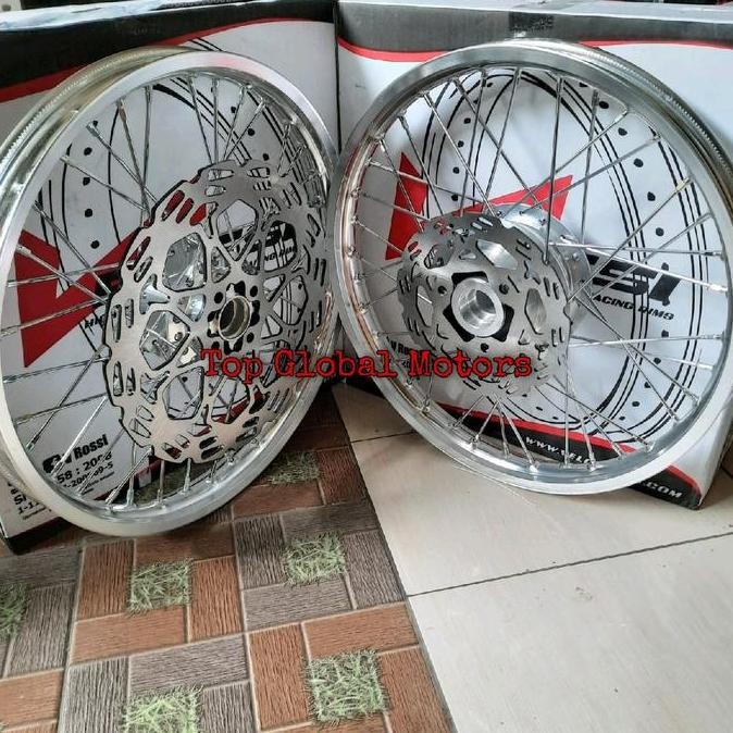 Velg Rossi Satria FU karbu/injeksi sepasang